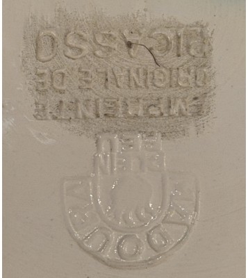 PABLO PICASSO & Ateliers Madoura Vallauris AR 1953 N°179 du catalogue de l'œuvre céramique par Alain Ramié