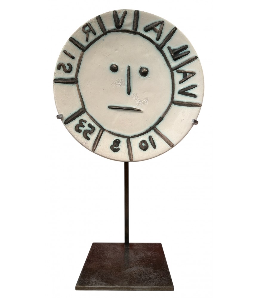 PABLO PICASSO & Ateliers Madoura Vallauris AR 1953 N°179 du catalogue de l'œuvre céramique par Alain Ramié