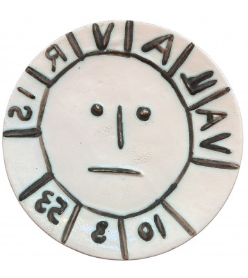 Pablo Picasso & Ateliers Madoura Vallauris Ar 1953 No. 179 In The Catalogue Of The Ceramic Works
