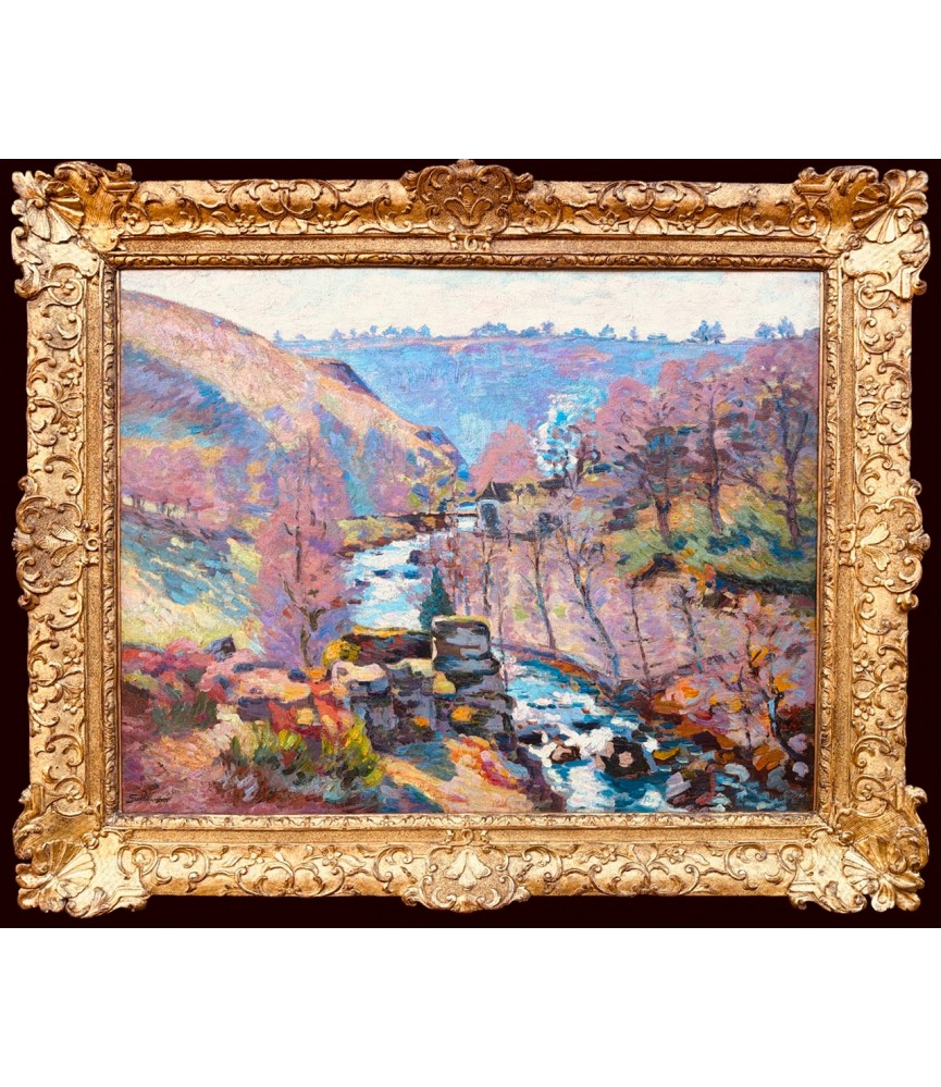 Armand Guillaumin – Le Ravin de la Folie à Crozant | Violon d'Ingres